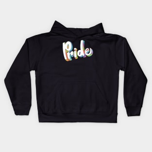 Pride- (Filled Version) Kids Hoodie